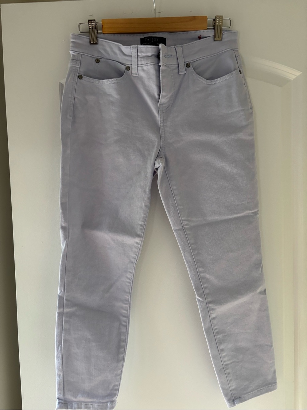 Talbots Lavender Ankle Skinny Jeans